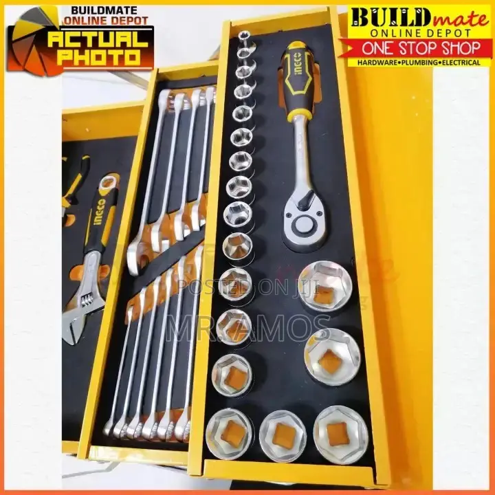 Ingco 108 Pieces Tool Chest Set - Htcs15591