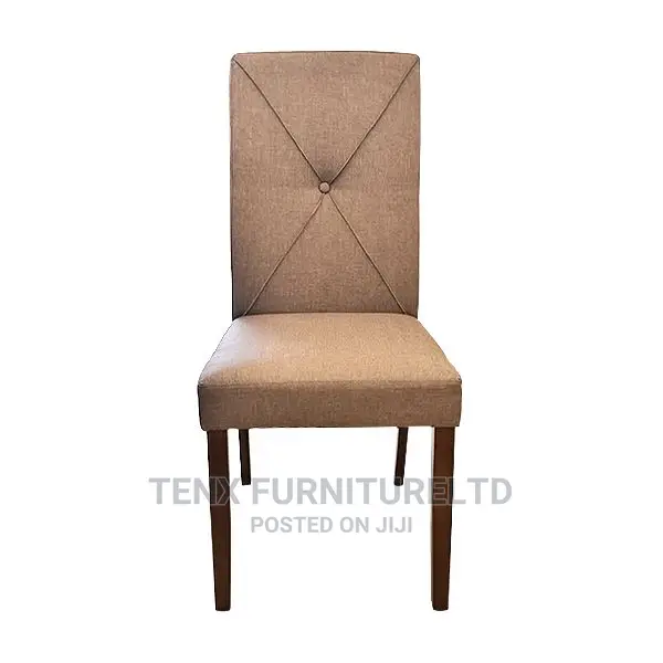 Dining Set 6-Seater (Upholstery Design Walnut)