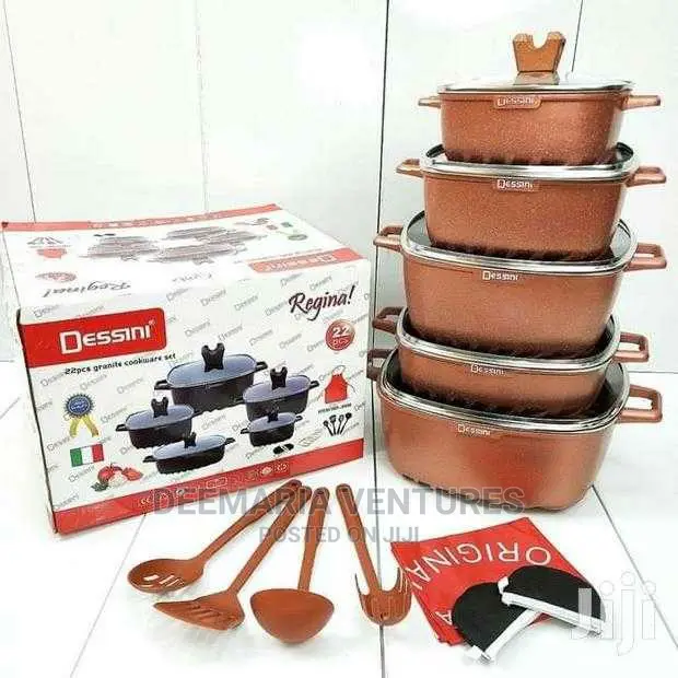 Dessini 22pcs Granite COOKWARE Set