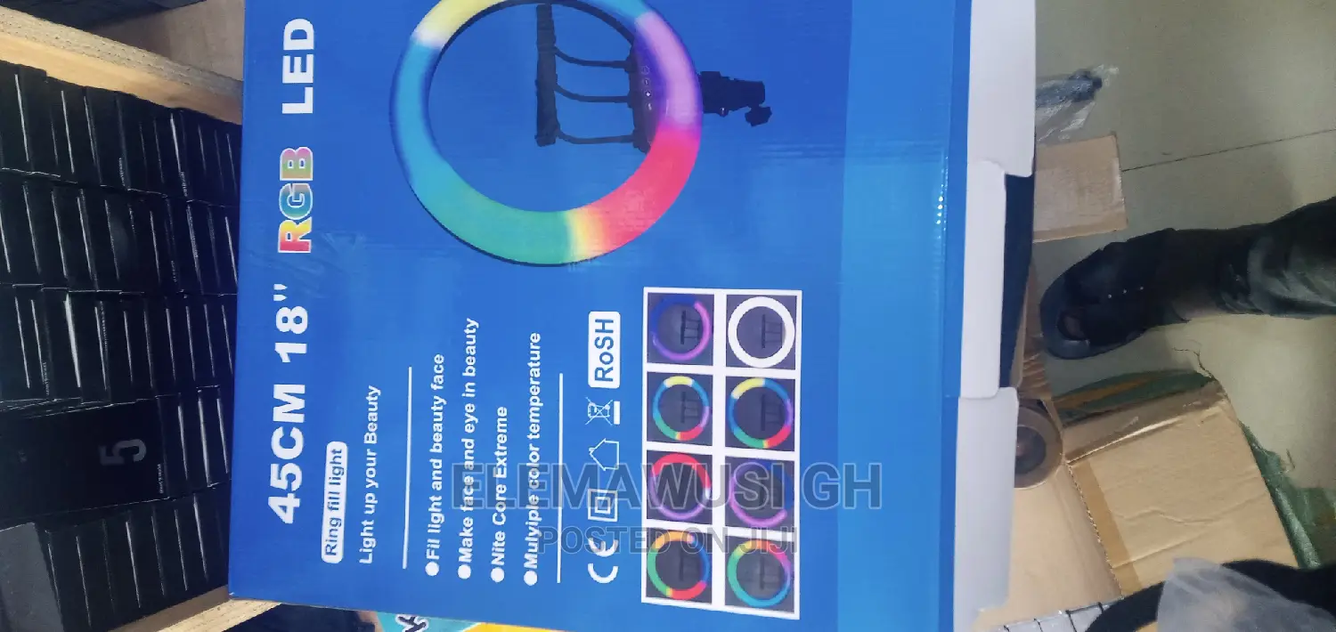 18" Ring Light Rgb