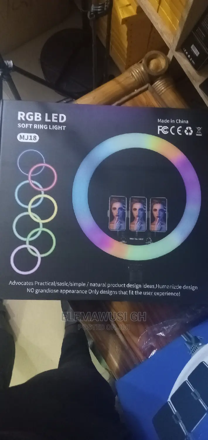 18" Ring Light Rgb