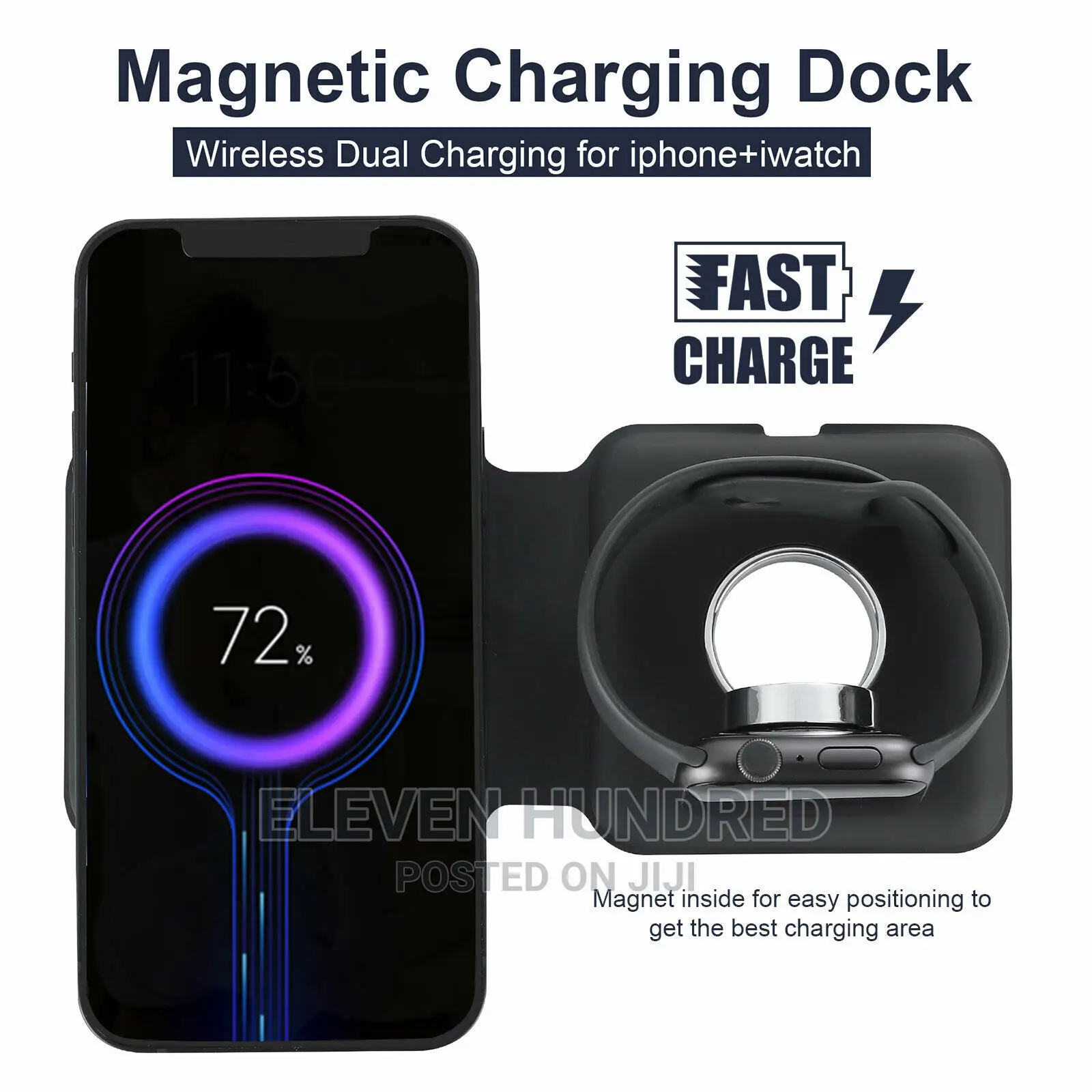 Wireless Charger for iPhone Iwatch