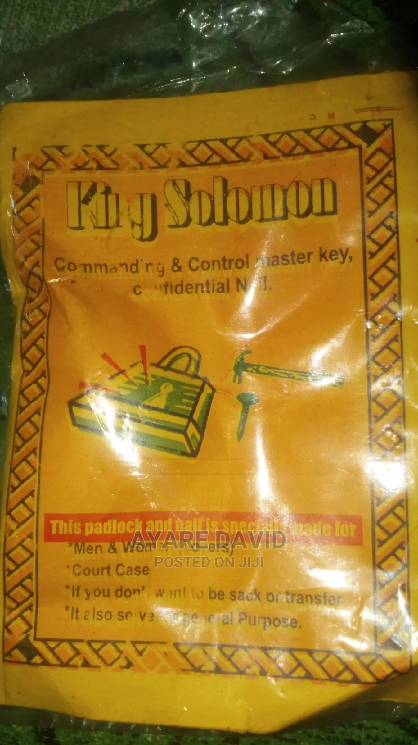 King Solomon Commanding and Control Master Key