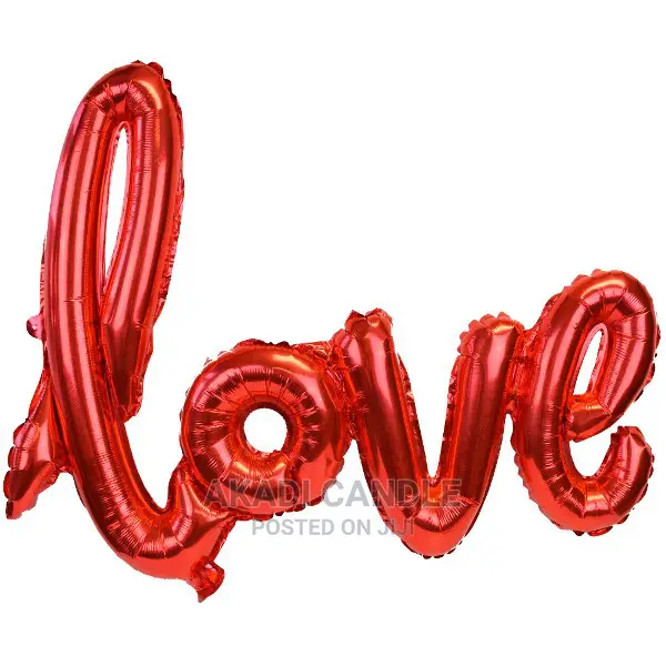 Red Love Balloon