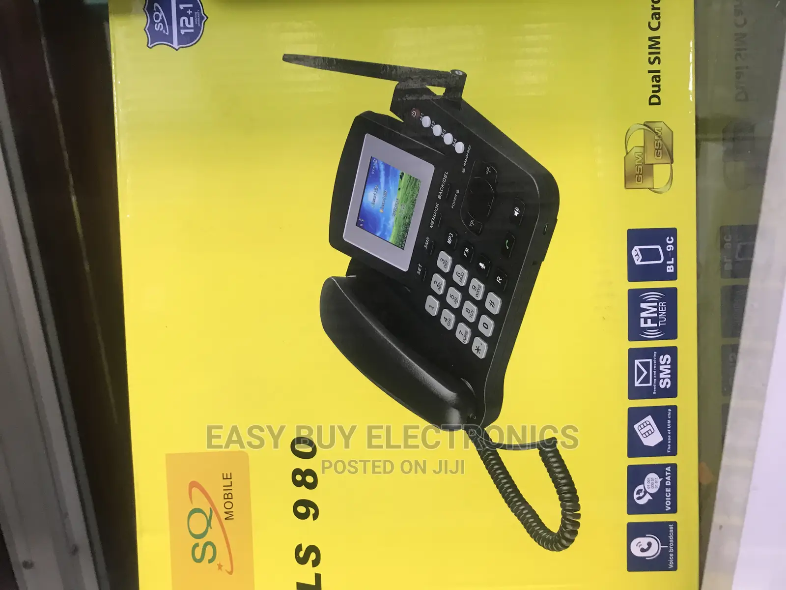 SQ LS 980 GSM Wireless Desk Phone