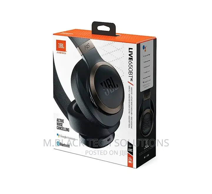 JBL LIVE 650BTNC - Around-Ear Wireless Headphone