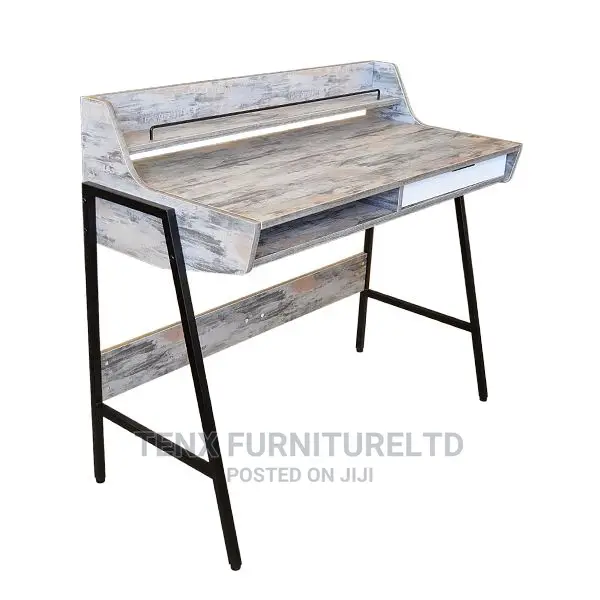 Computer Desk With 1 Drawer (Beige)