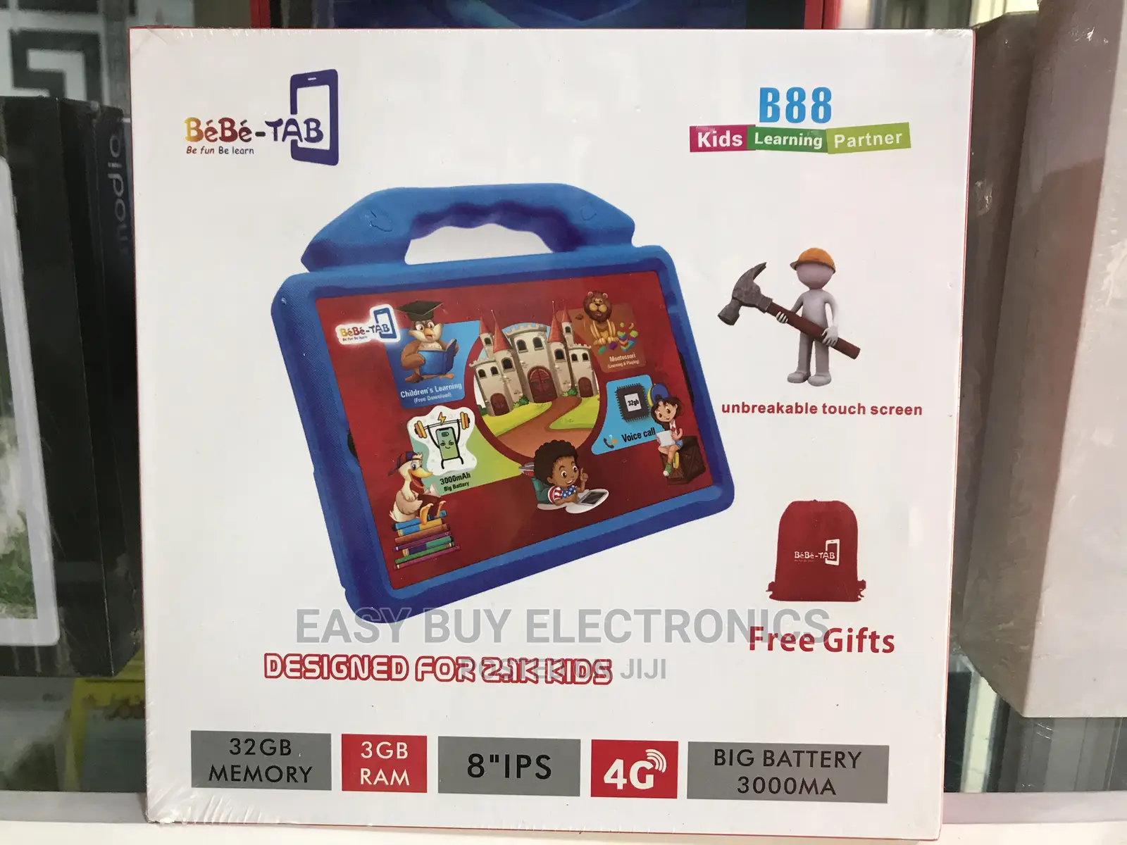 Bebe-Tab B88 32gb 3ram 4G Kids Tab
