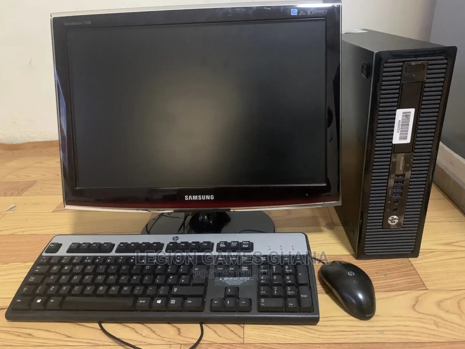 Desktop Computer HP ProDesk 400 4GB Intel Core I3 HDD 500GB