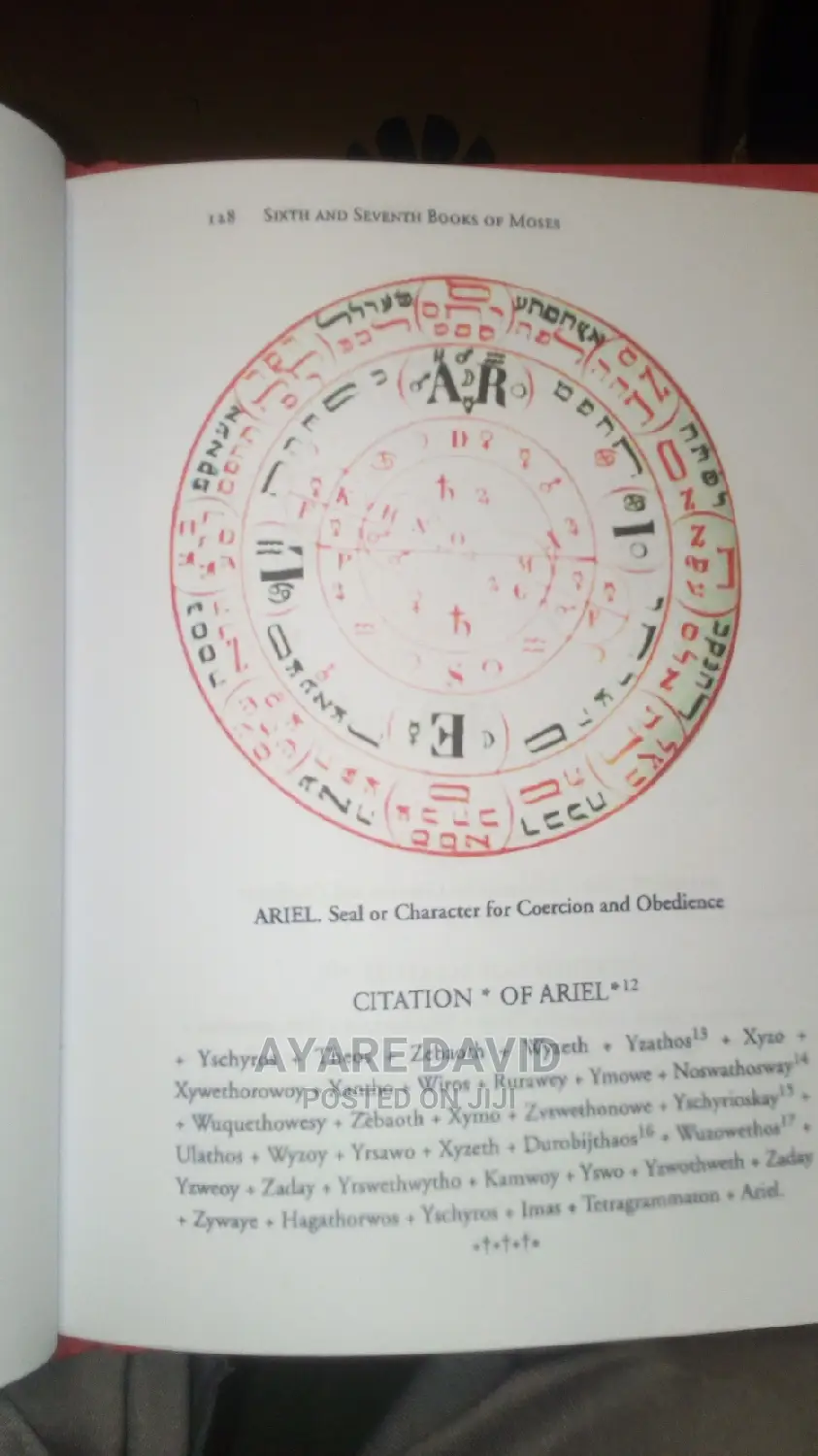 Original 6 and 7 Books of Moses.