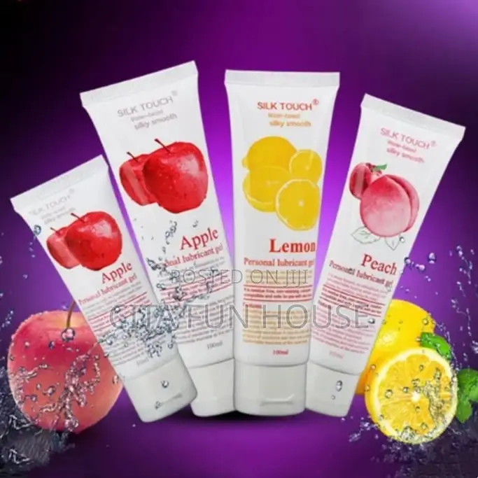Fruit Flavour Silk Touch Water Based Lubricant- 100ml