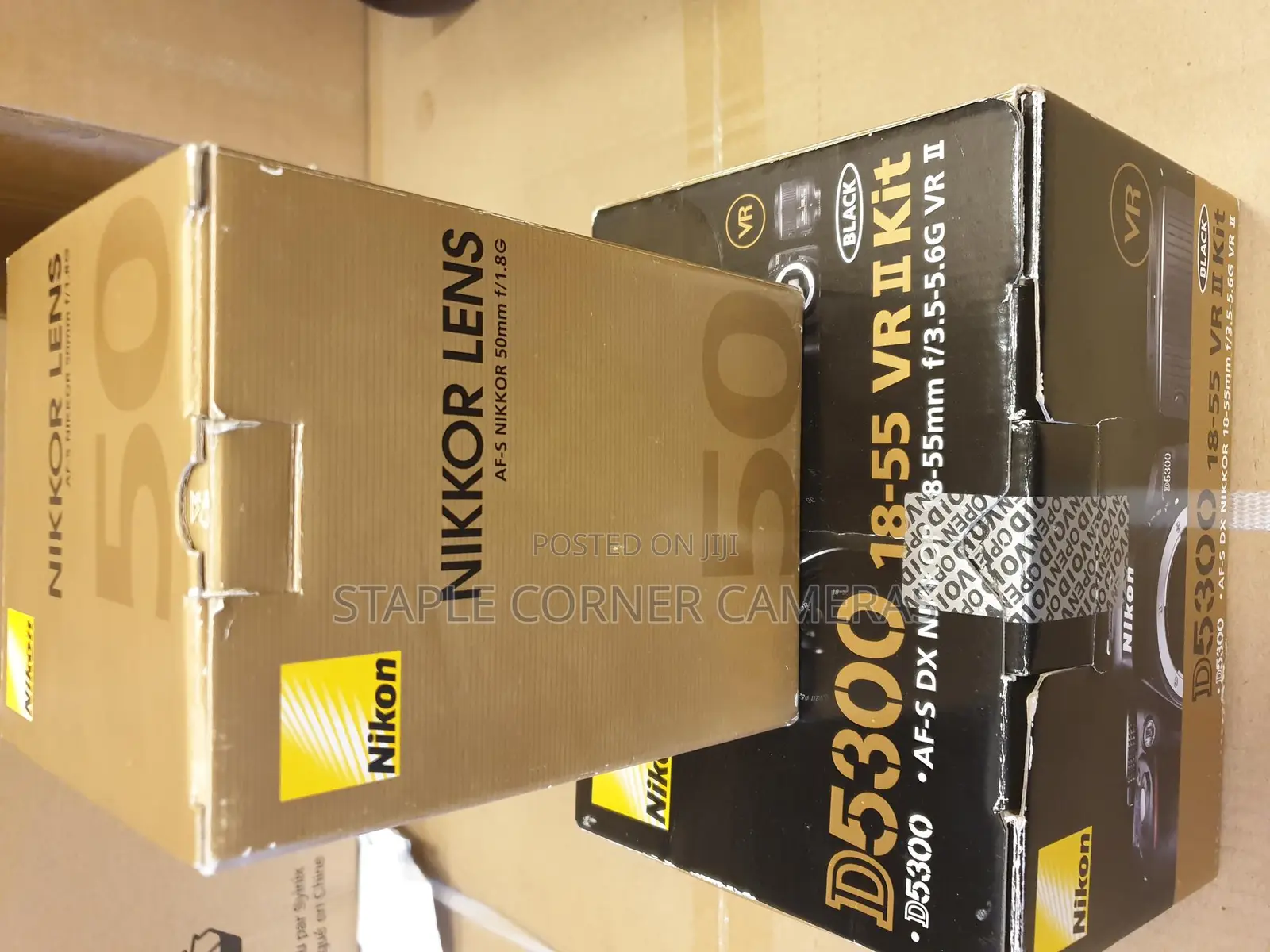 Nikon D5300 Digital Camera With Nikon 50mm F/1.8 Lens