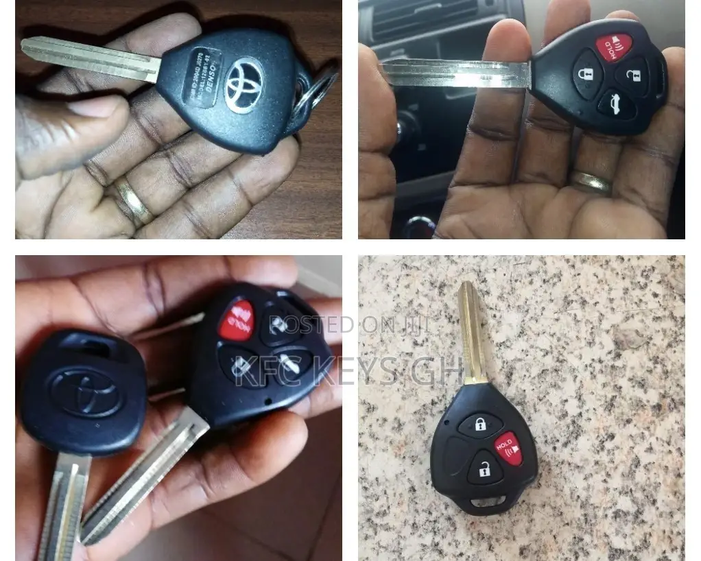 Toyota Corolla S Remote Key.
