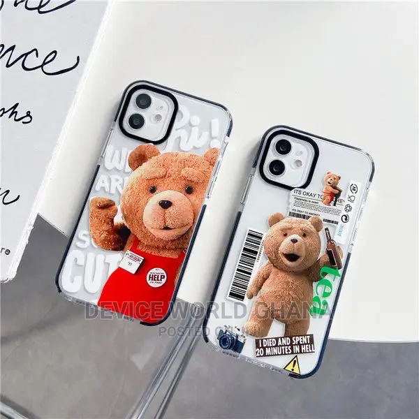 Bad Ted Trans. Case 4 iPhone 12promax 12pro 12 11promax 11 1