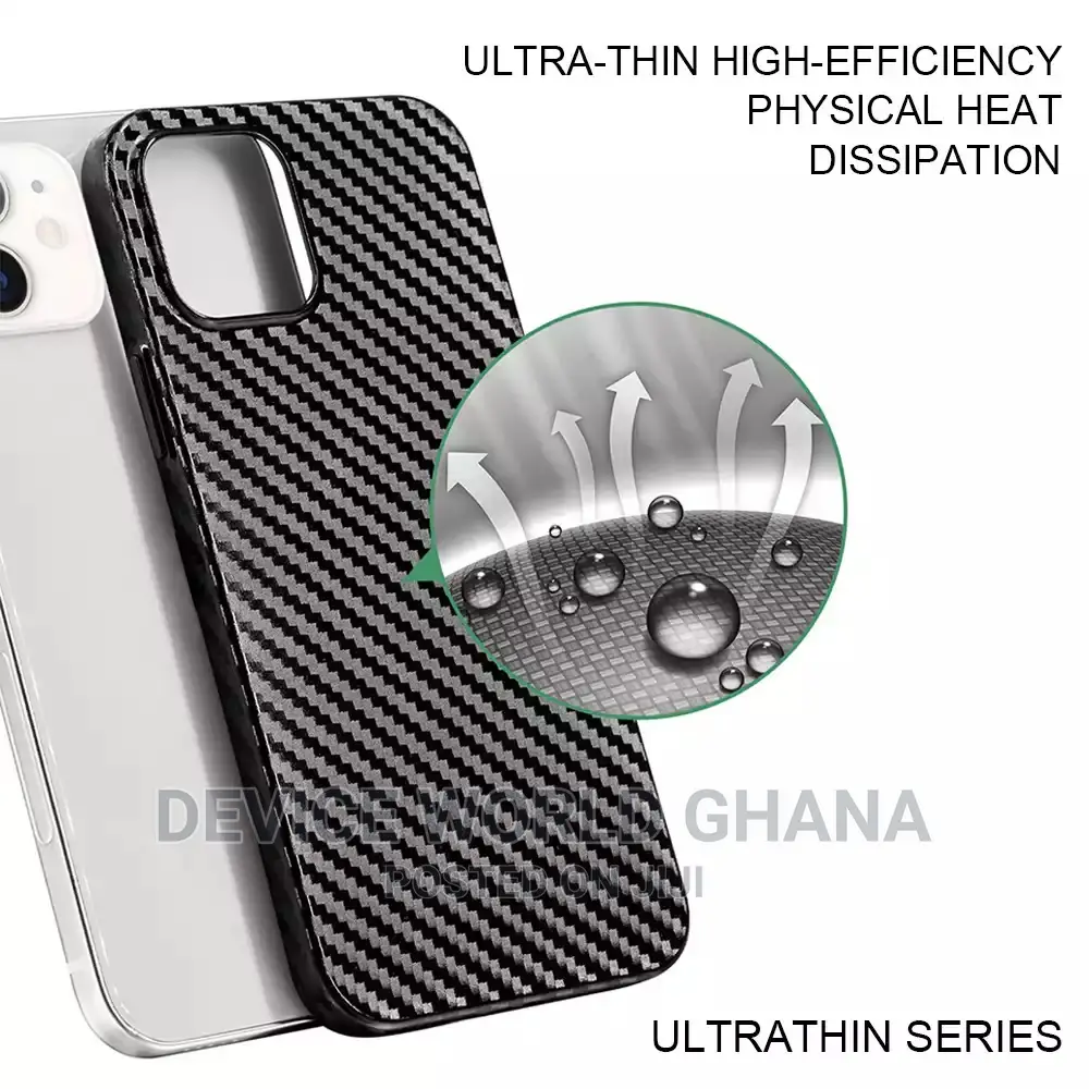 Carbon Fibre Slim Fit Case 4 iPhone13promax 13 12promax 12pr