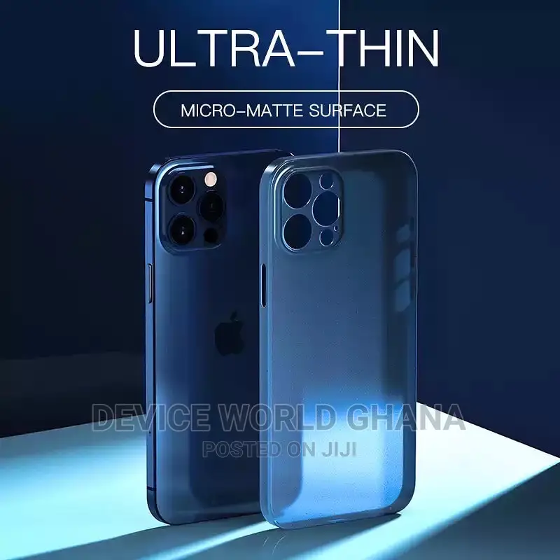 Thin Matte Translucent Case 4 iPhone 14pm 14p 13pm 13 12pm