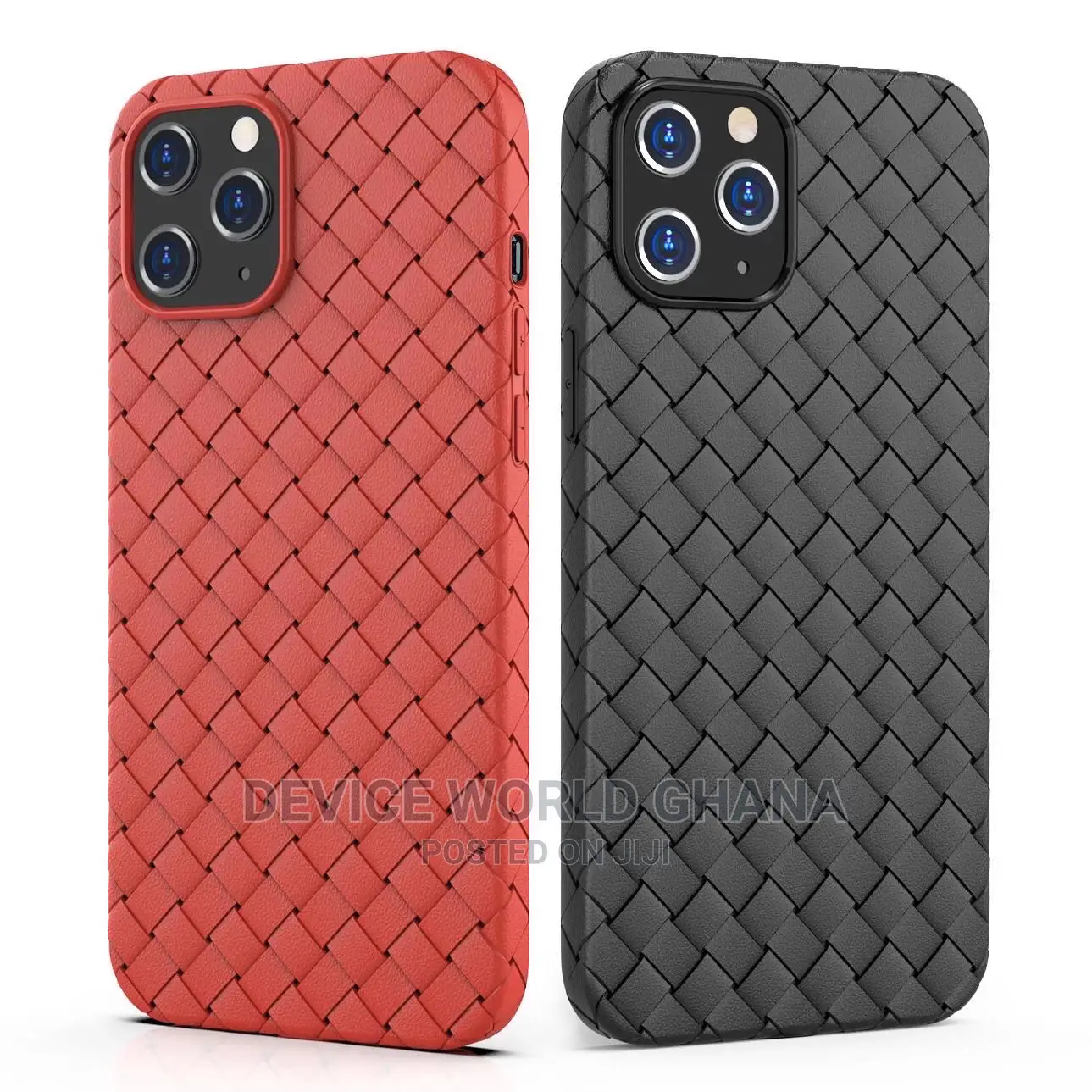 Weaved Pattern Case 4 iPhone 14promax 14p 13promax 13p 13 12