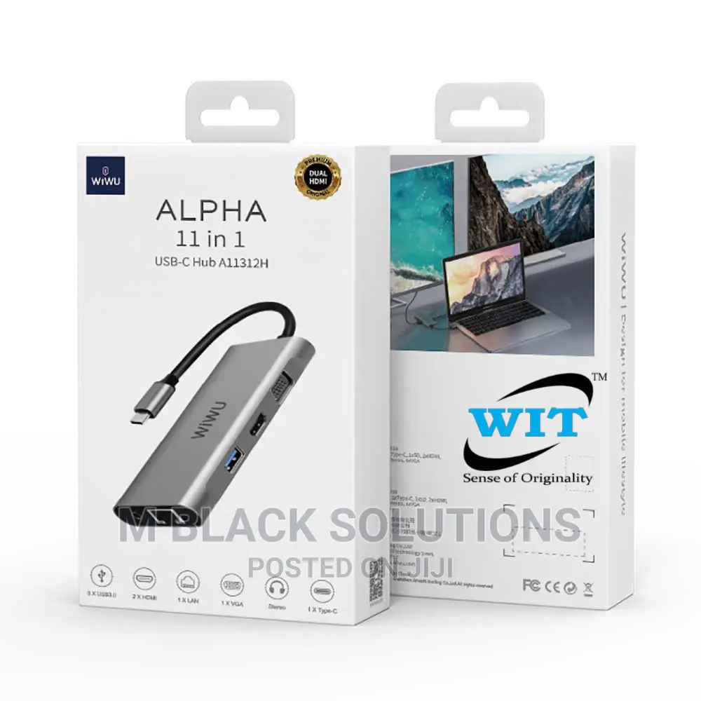 Alpha 11 in 1 Docking Station (Wiwu)