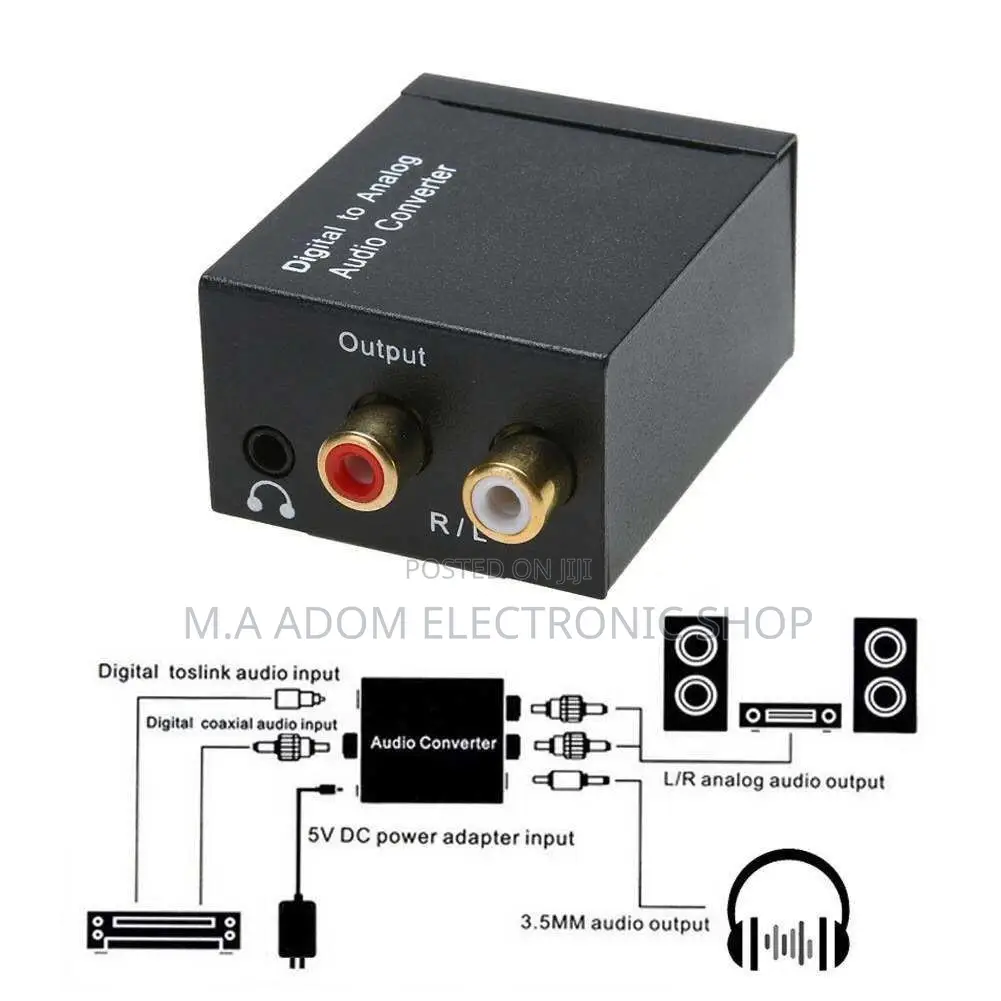 Audio Converter Digital to Analog
