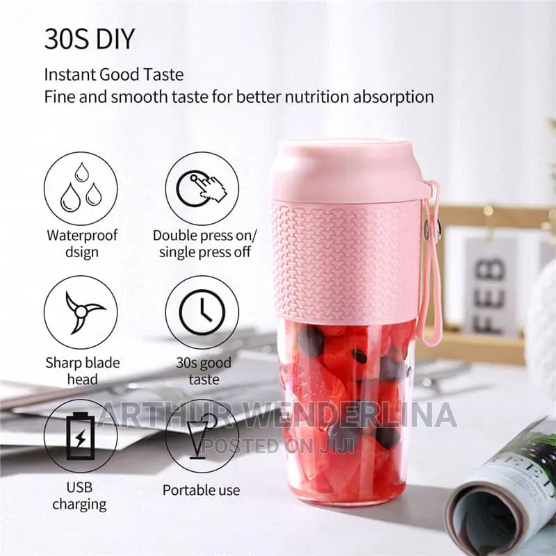 Quality Rechargeable Portable Juicer Cup Fruits Blender