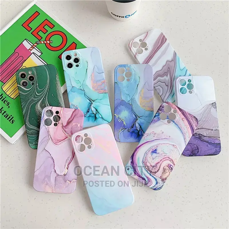 Marble Standcase for iPhone 12, 13, 14, 15 MODELS