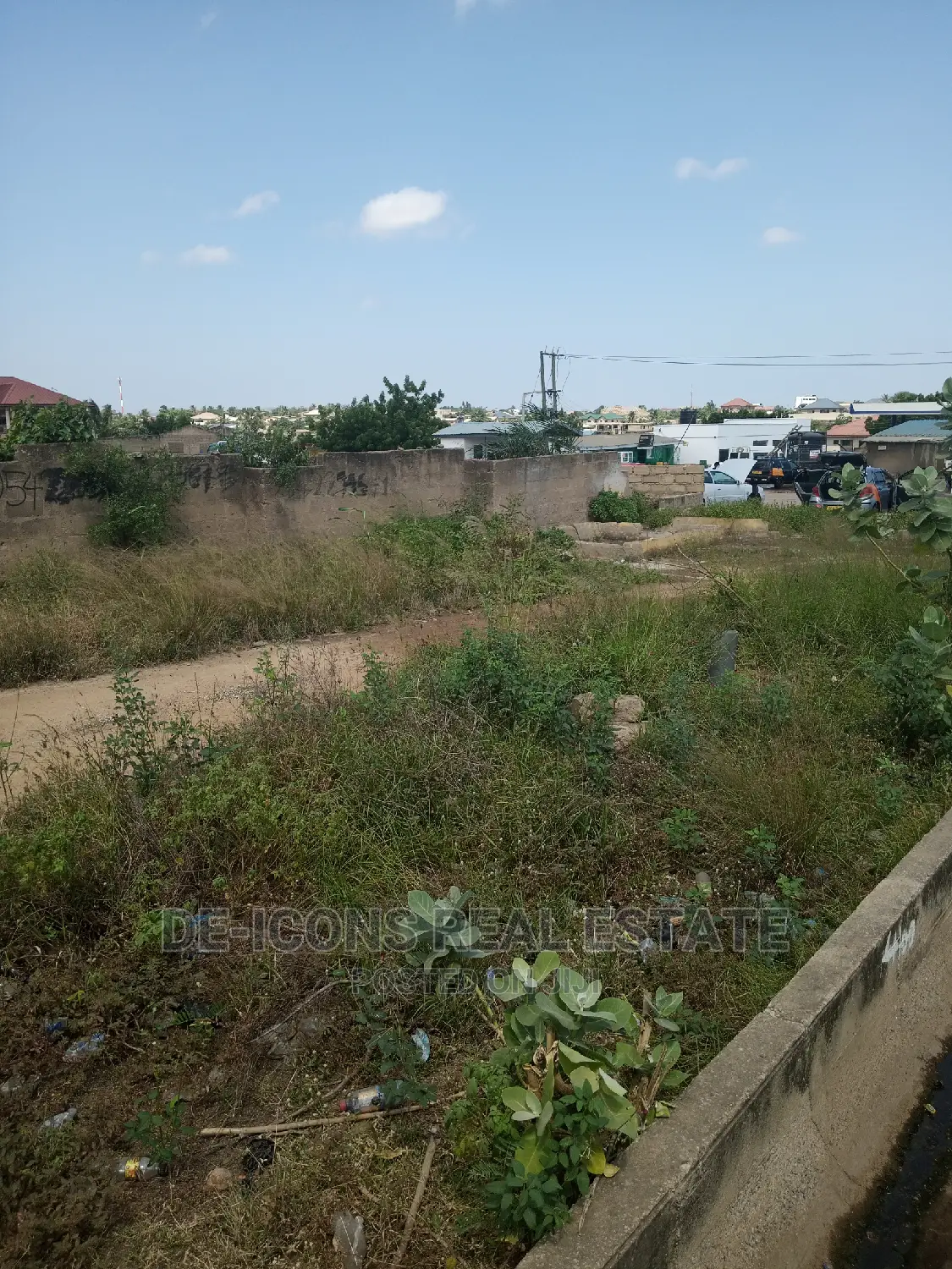 2 Plots of Commercial/Indstr Land in Kasoa on E' Bawjiase Rd
