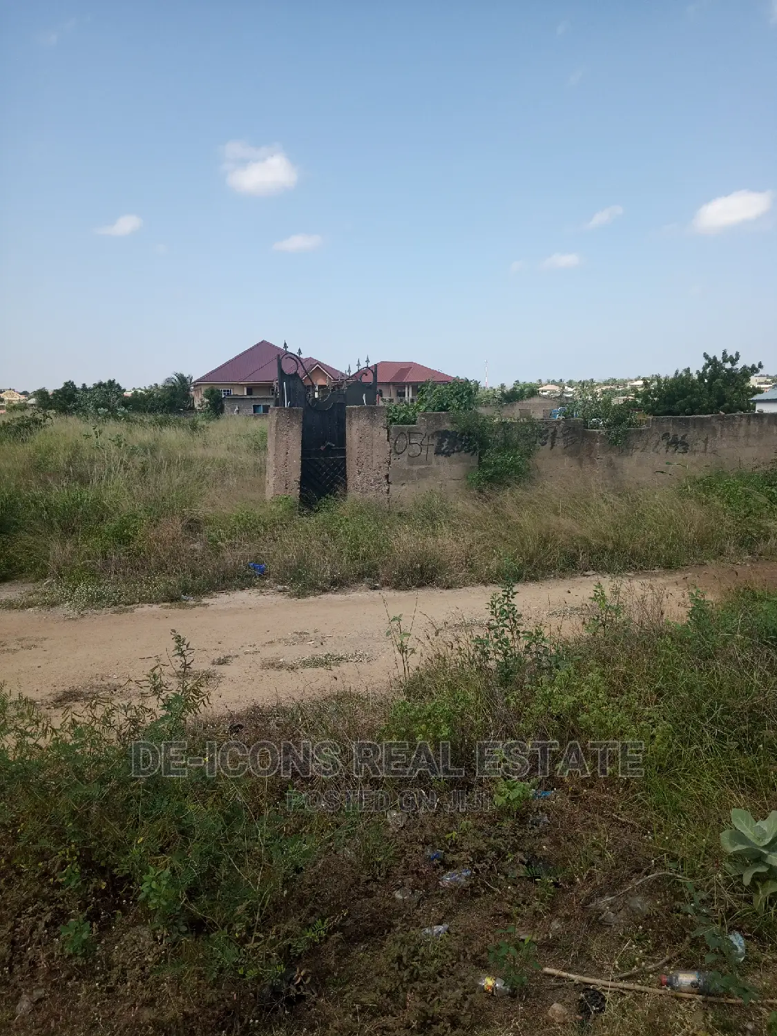 2 Plots of Commercial/Indstr Land in Kasoa on E' Bawjiase Rd