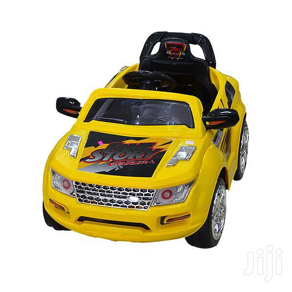 Ride on Car Yellow (Electric Charge)