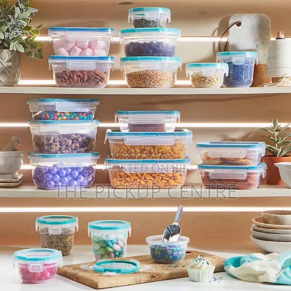 Snapware Bpa-Free Plastic Storage Container Set. 38 PCS