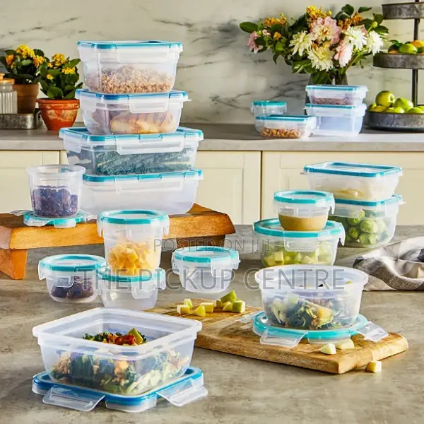 Snapware Bpa-Free Plastic Storage Container Set. 38 PCS