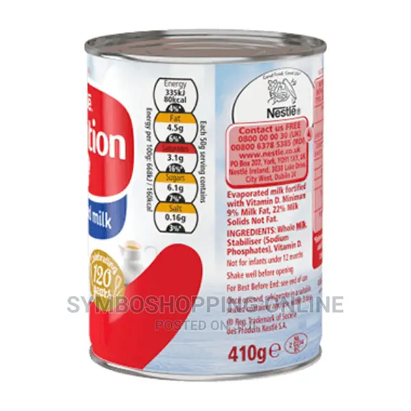 Nestle Carnation Evaporated Milk 410ge