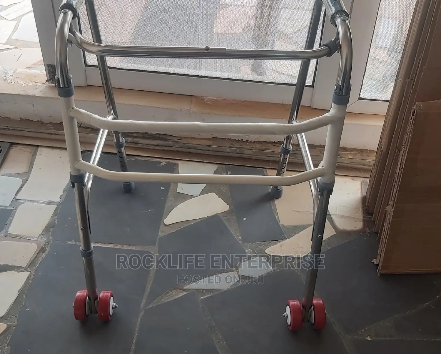 Zimmer Frame With Wheels