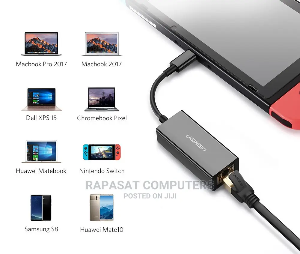 Usb Type C to 10/100 MBPS Ethernet Adapter
