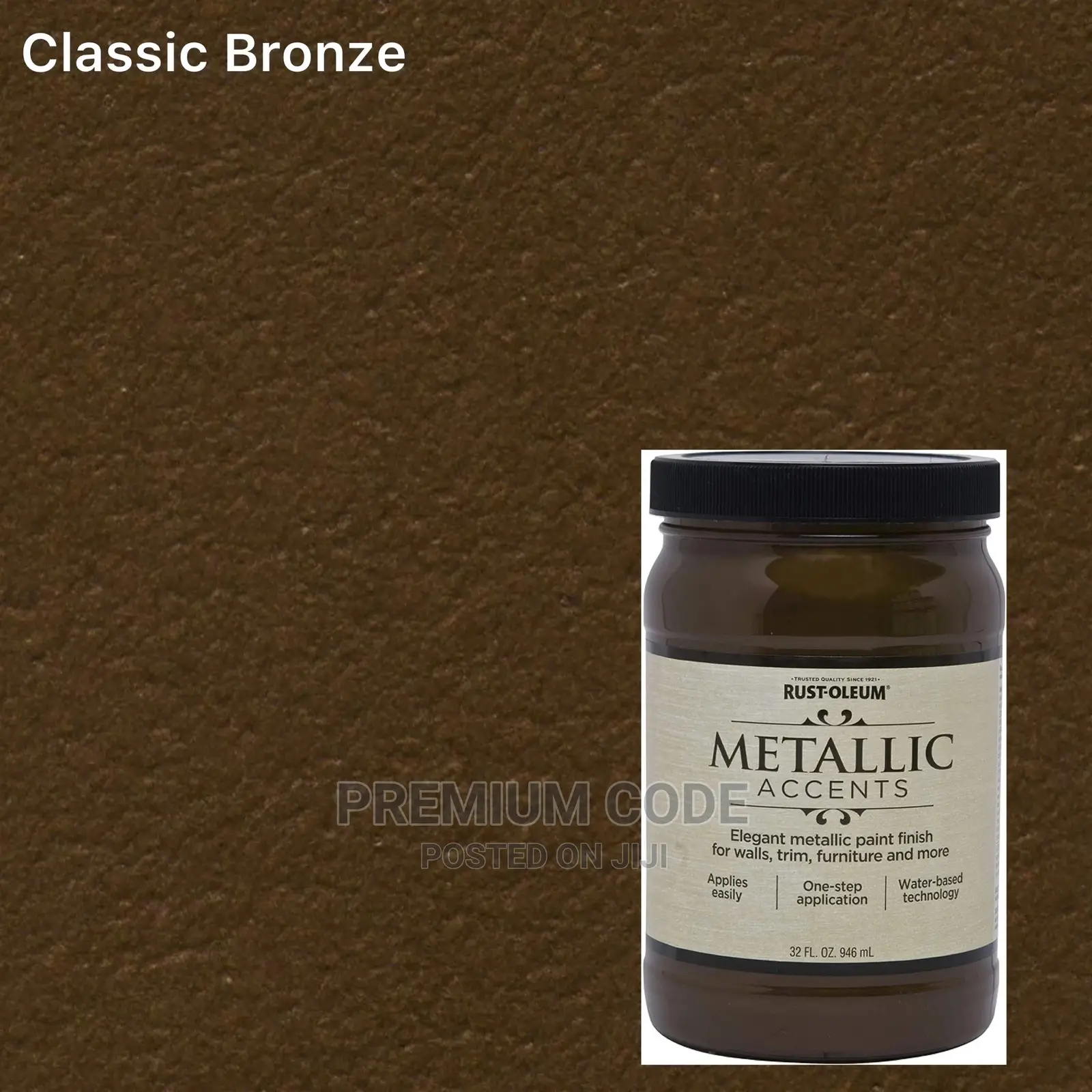 Metallic Accents Paint, Classic Bronze