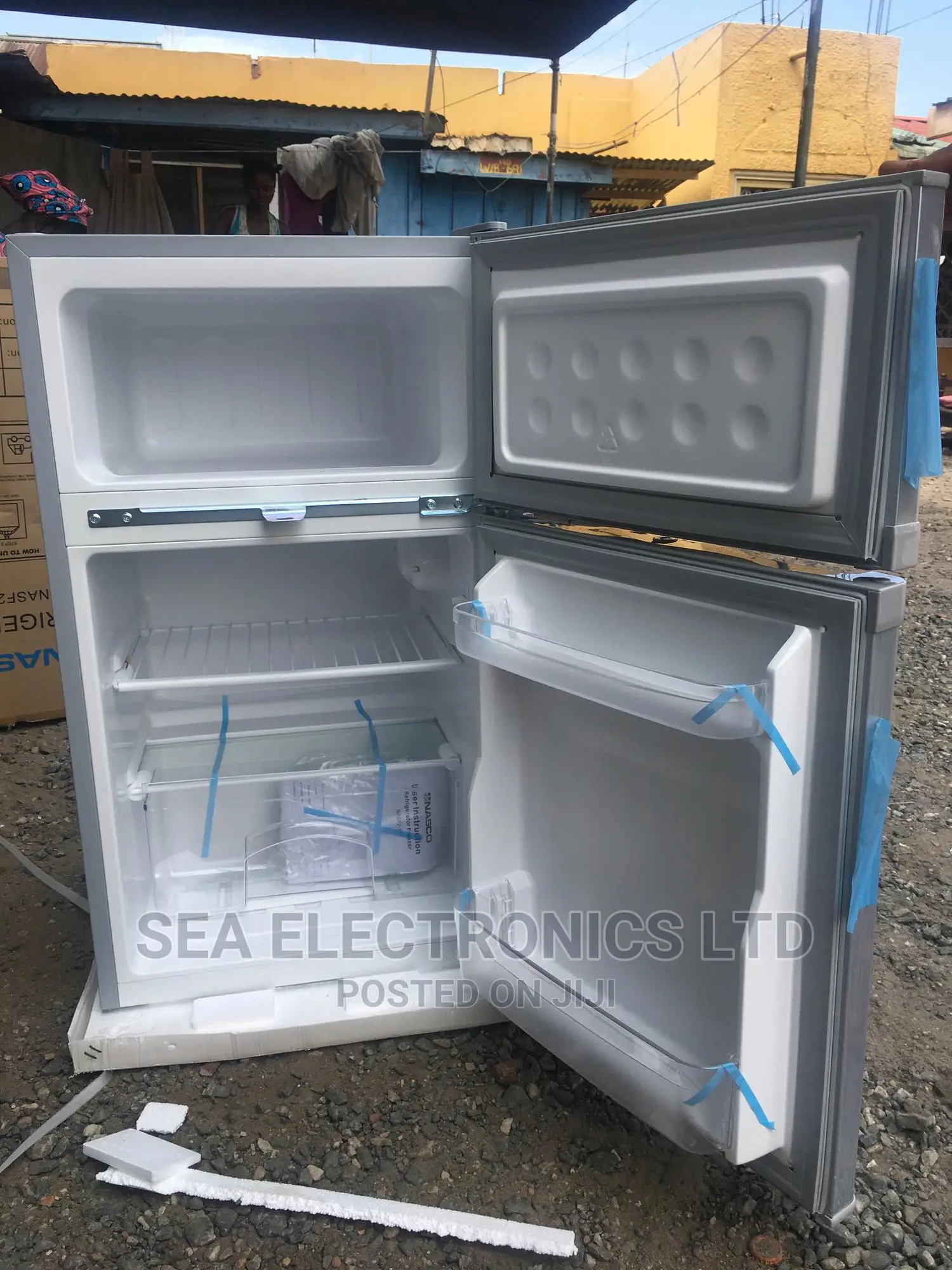 Nasco 80ltr Double Door Top Mount Refrigerator