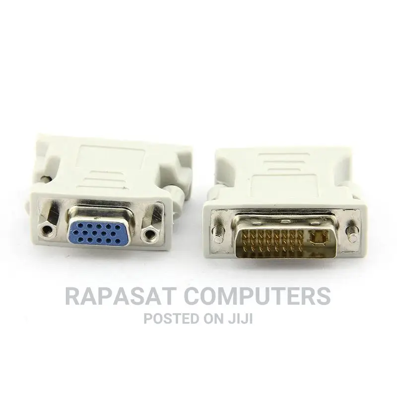 DVI 24+5 Male to VGA Female Adapter