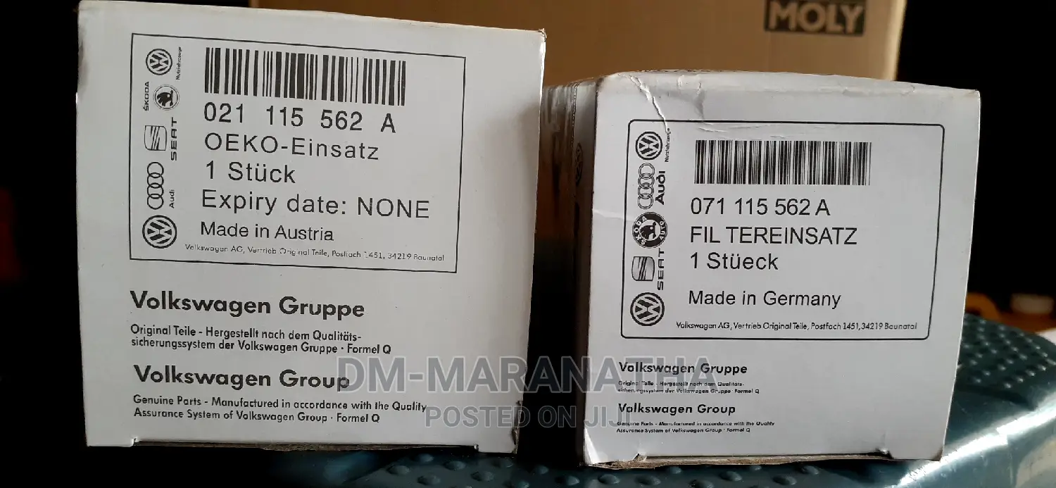 Genuine Filter for Vw,Audi,Seat,Skoda