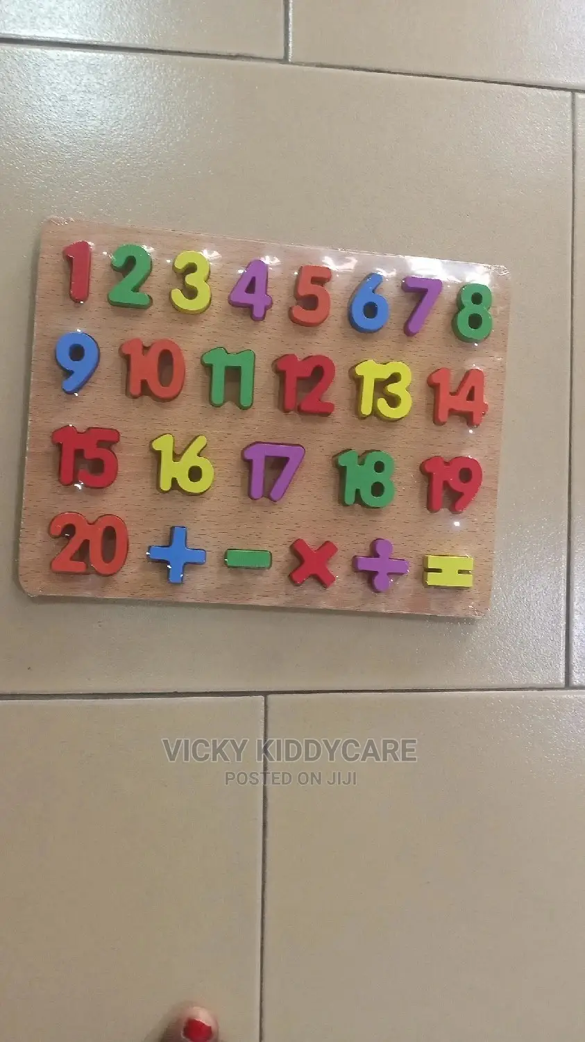 Kids Alphabets and Numerals Board.