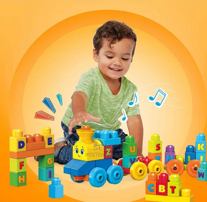 Children Kids Mega Train Bloks ( Blocks )