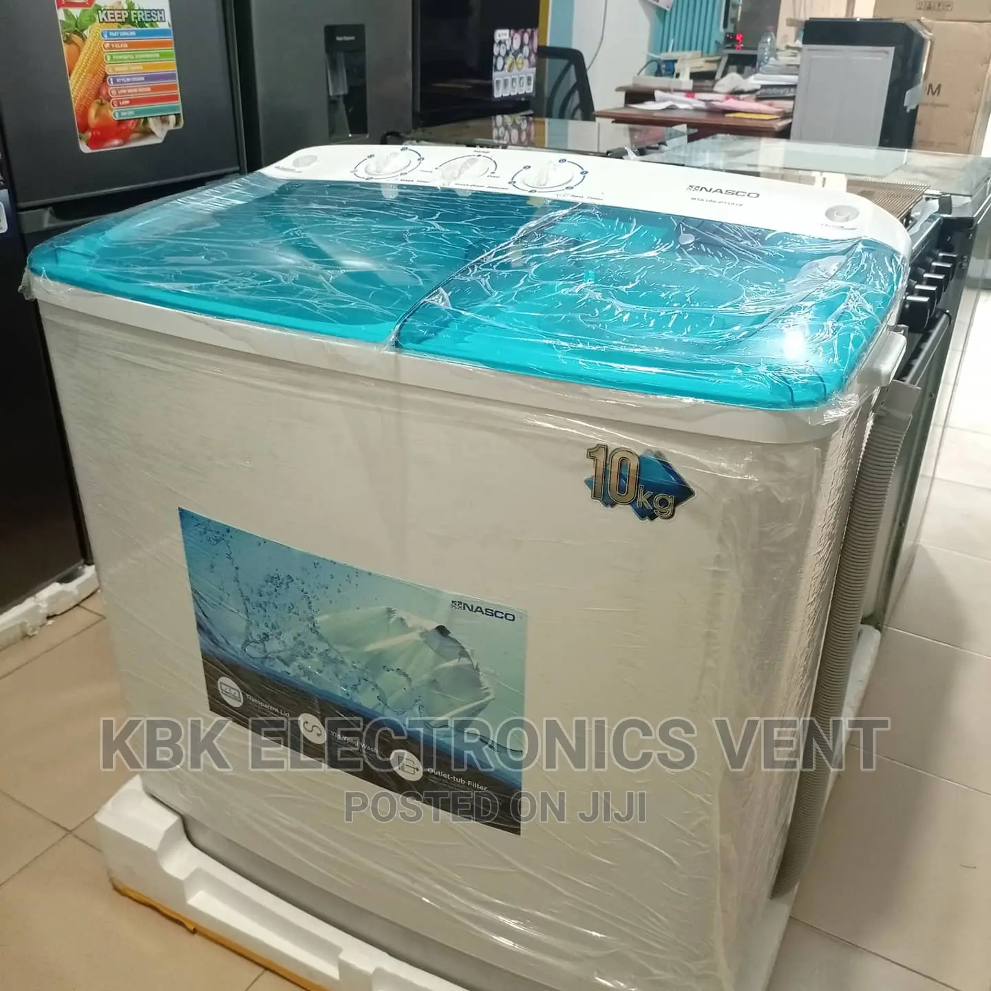 Nasco 14kg Twin Tub Washing Machine