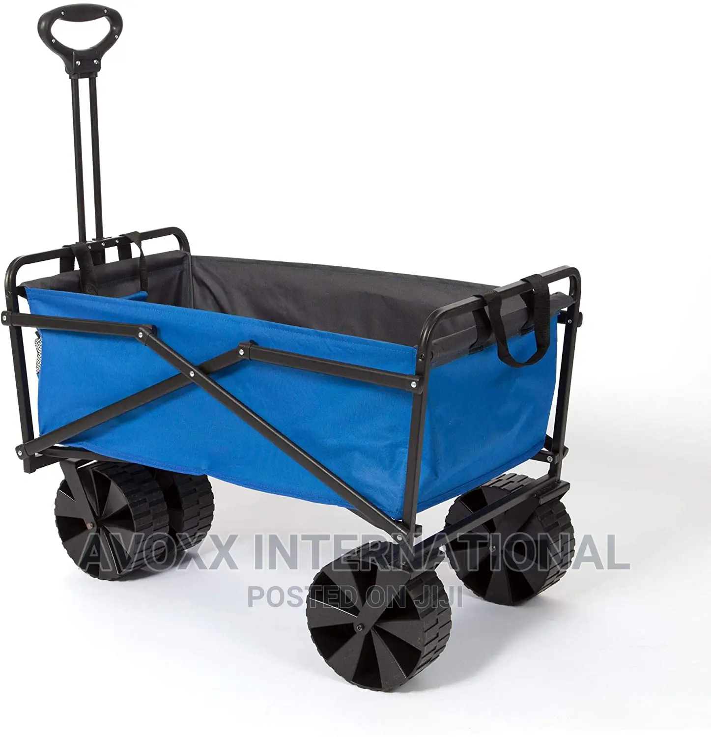 Seina Heapvy Duty Steel Collapsible Folding Cart Wagon