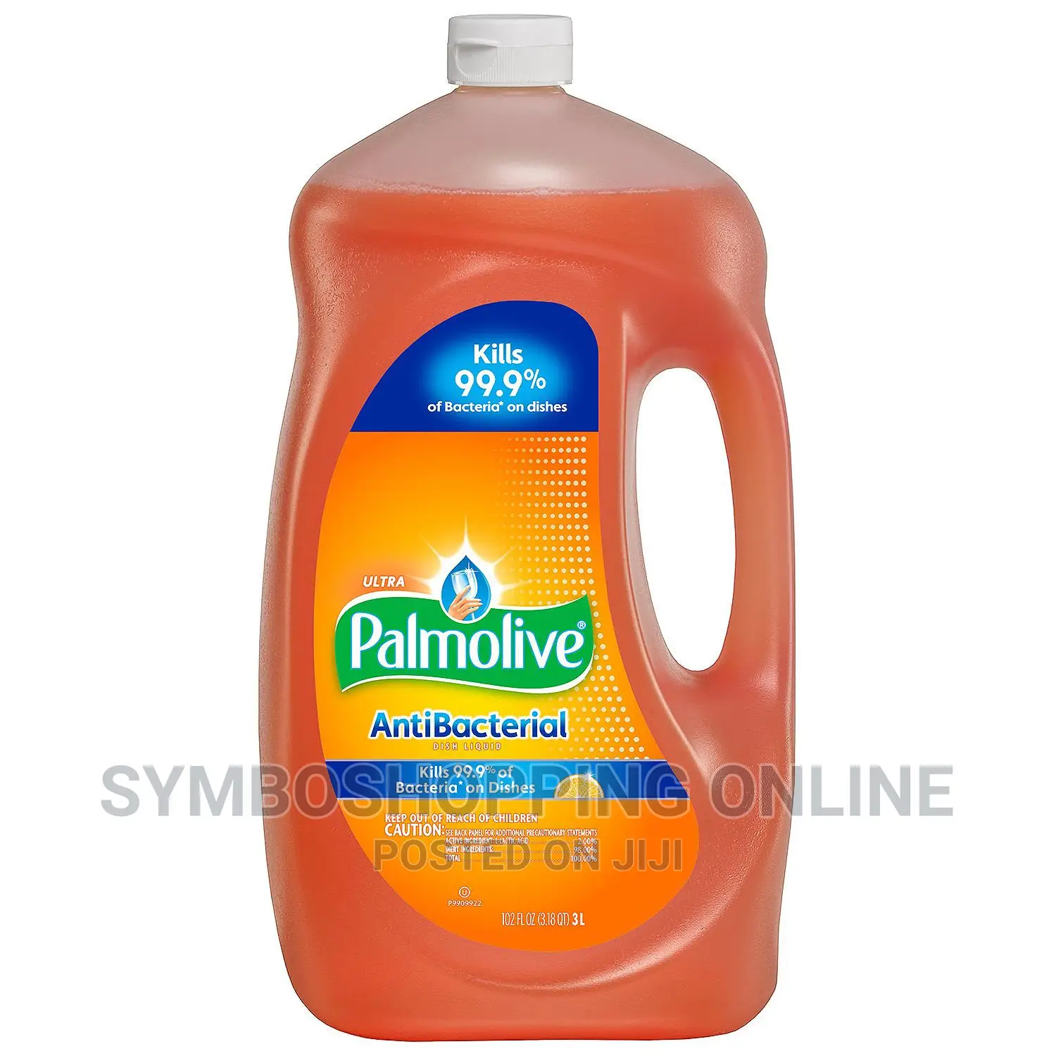 Palmolive Antibacterial Ultra Dish Soap Refill, Orange, 3l