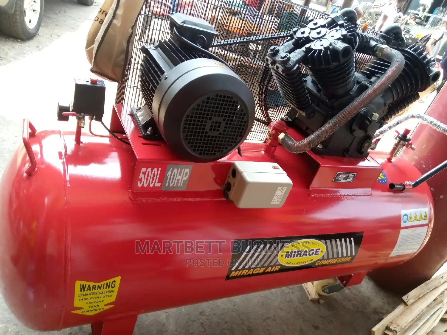 500ltrs Air Compressor Electric Type