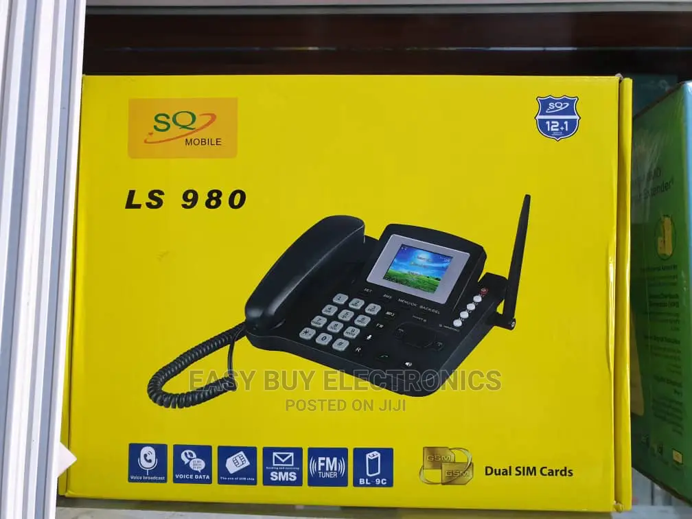 SQ 980 Dual Desk Phone