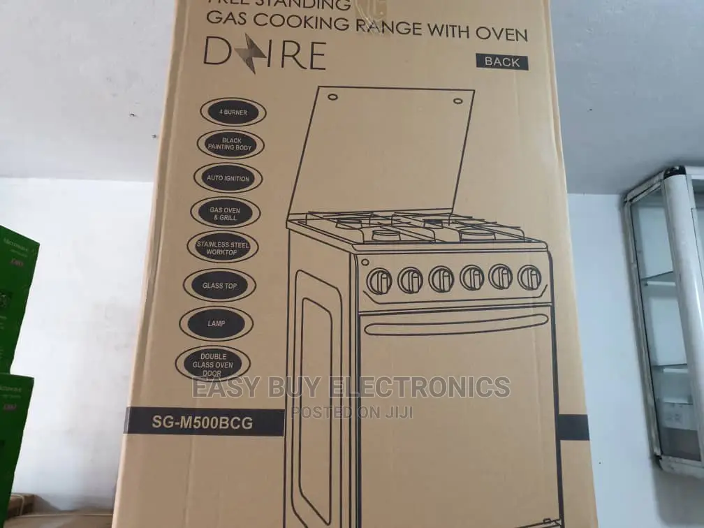 Dzire Gas Cooker With Oven Grill