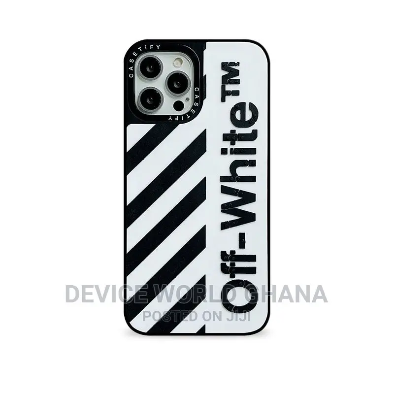 Offwhite Casetify Case 4 iPhone 13pmax 13p 12pmax 12p 11pmax