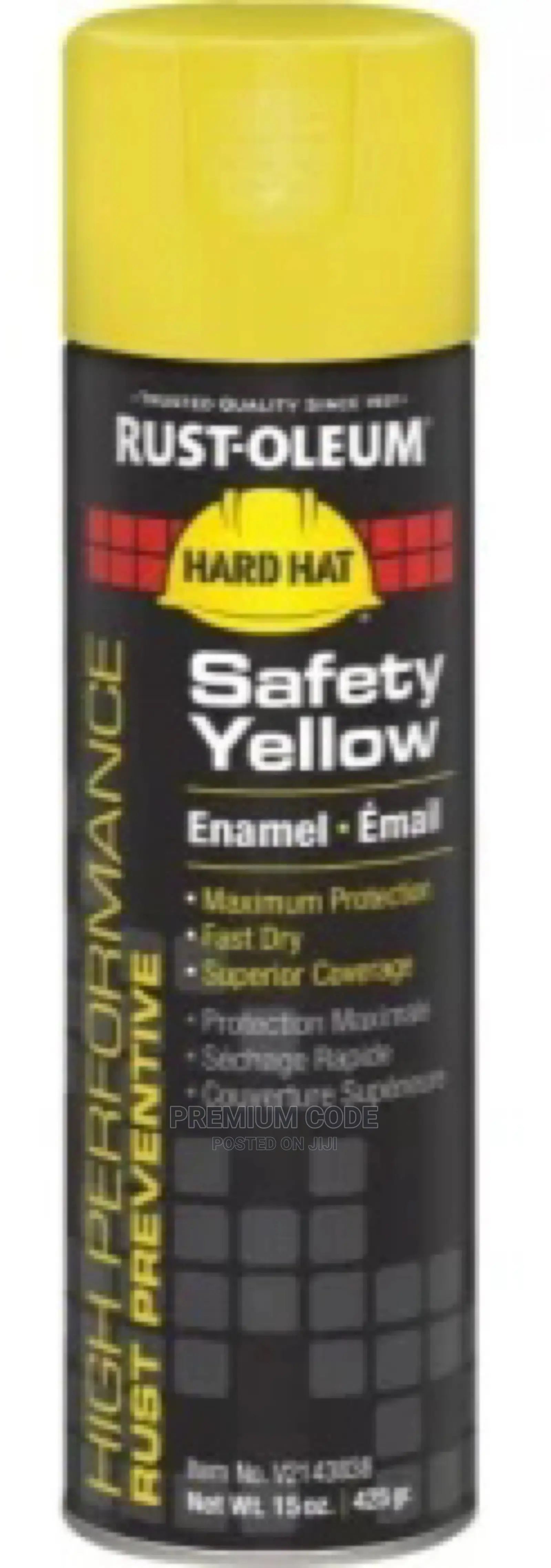 Antirust Spray Safety Yellow, Rust-Oleum Industrial