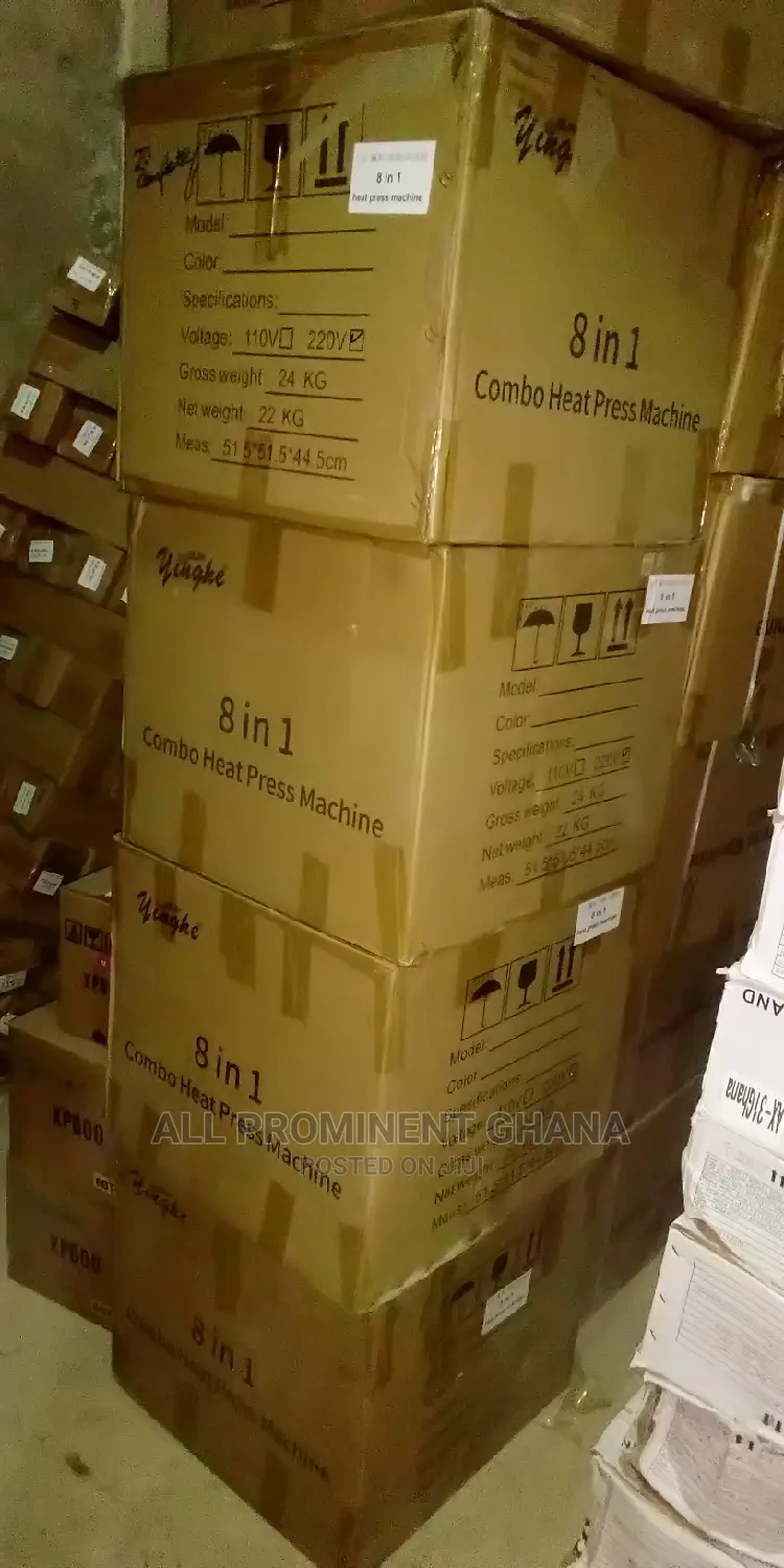 8 in 1 Heat Press Combo at Warehouse