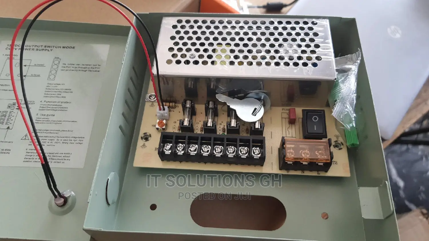 CCTV 4ch Power Supply