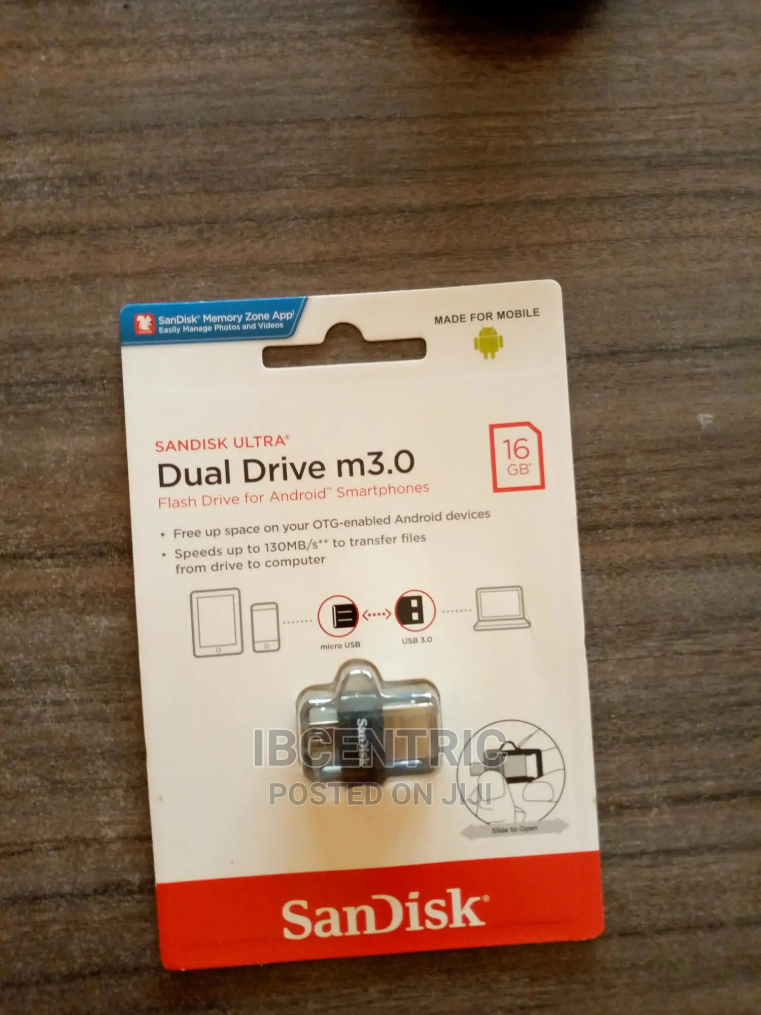 Sandisk Ultra (16GB) Dual Drive M3.0 Flash Drive